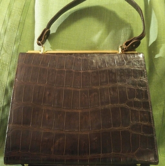 Women's Vintage Genuine Alligator Purse by Vassar, - Picture 2 of 7